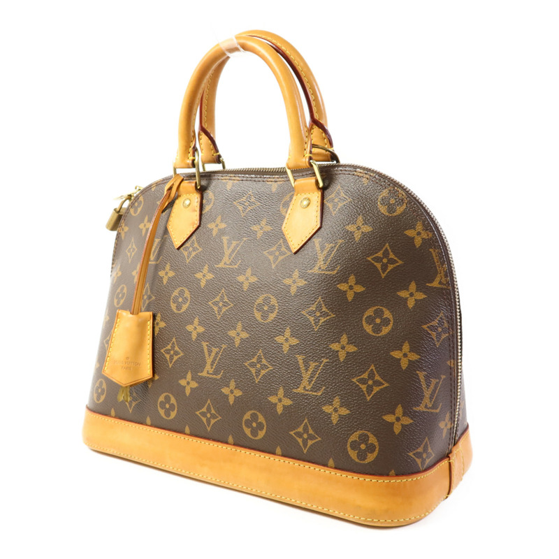 LOUIS VUITTON Monogram Alma金扣手挽袋-2