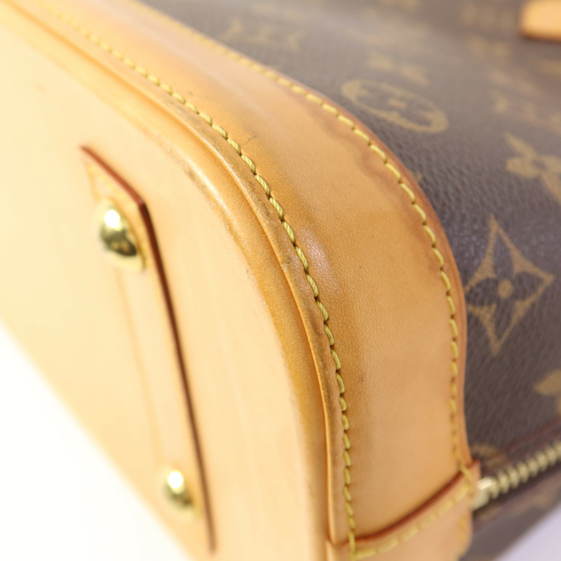 LOUIS VUITTON Monogram Alma金扣手挽袋-12