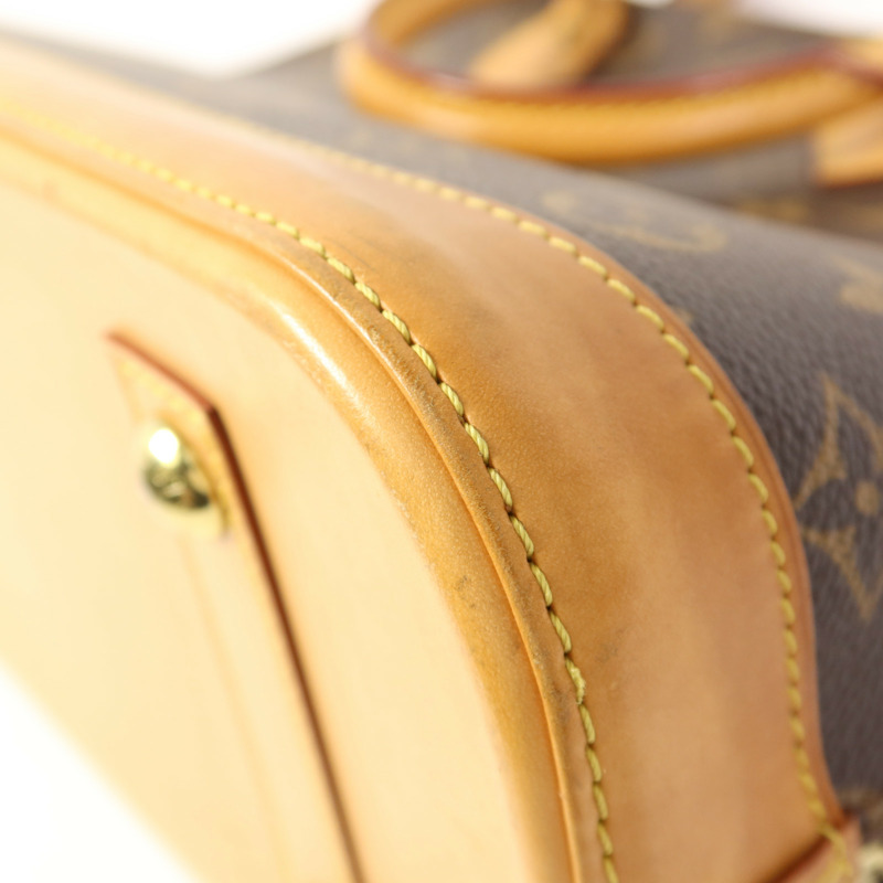 LOUIS VUITTON Monogram Alma金扣手挽袋-14