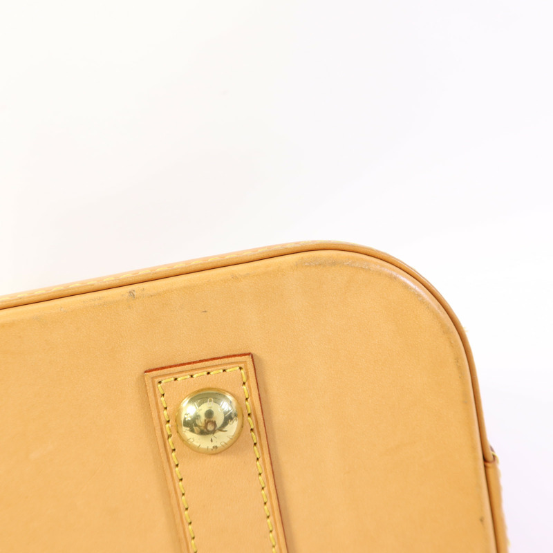LOUIS VUITTON Monogram Alma金扣手挽袋-17