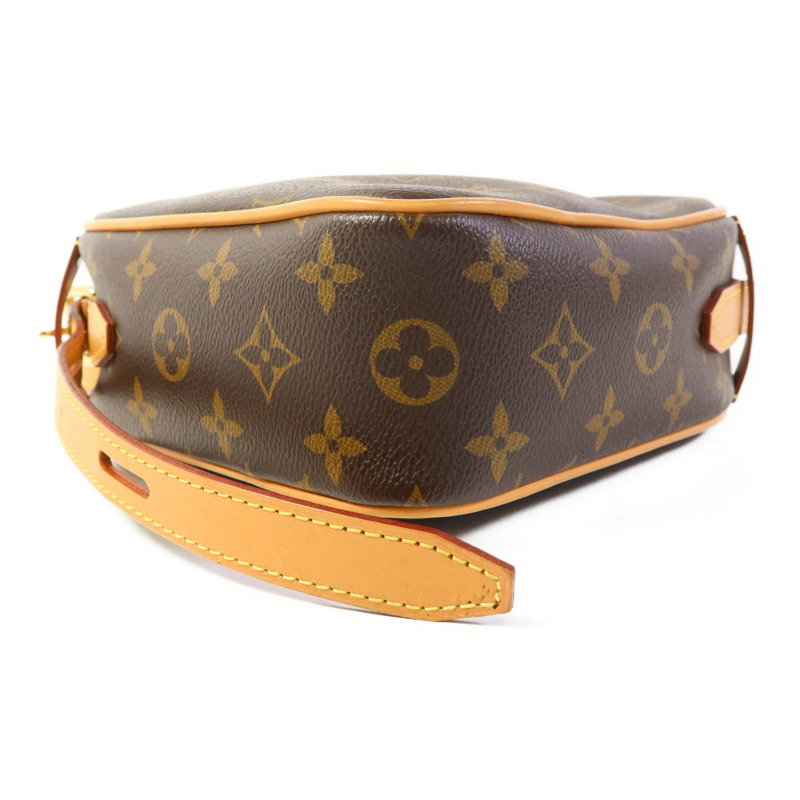 LOUIS VUITTON Monogram Game On Coeur金扣肩背袋棕色-3