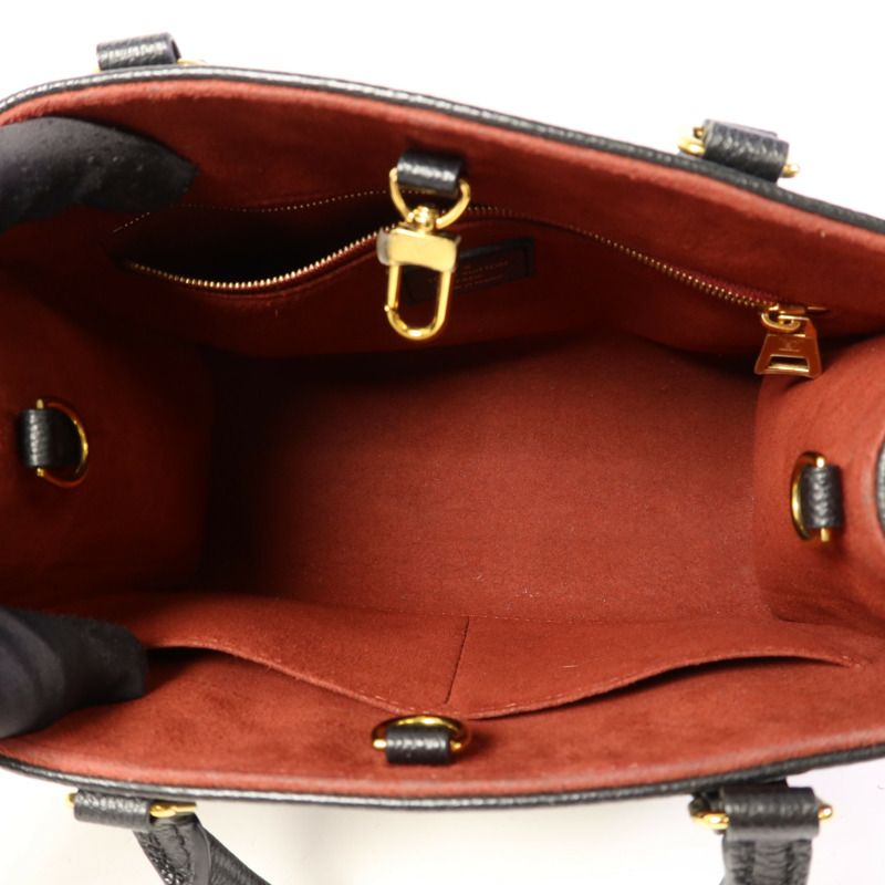 LOUIS VUITTON Monogram Empreinte On The Go PM金扣手挽肩背兩用袋-5