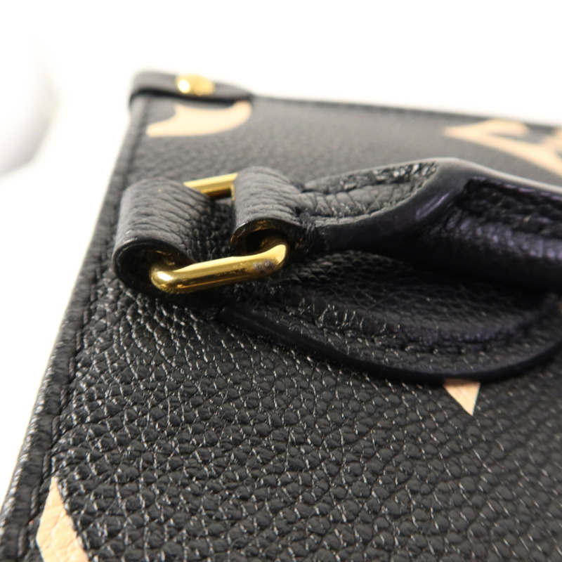 LOUIS VUITTON Monogram Empreinte On The Go PM金扣手挽肩背兩用袋-9