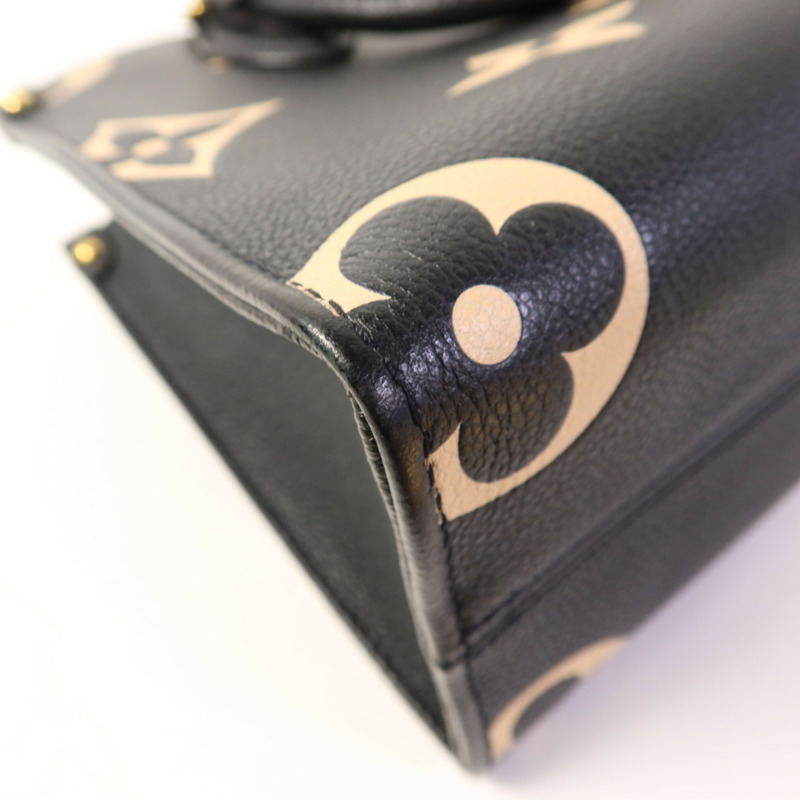 LOUIS VUITTON Monogram Empreinte On The Go PM金扣手挽肩背兩用袋-12