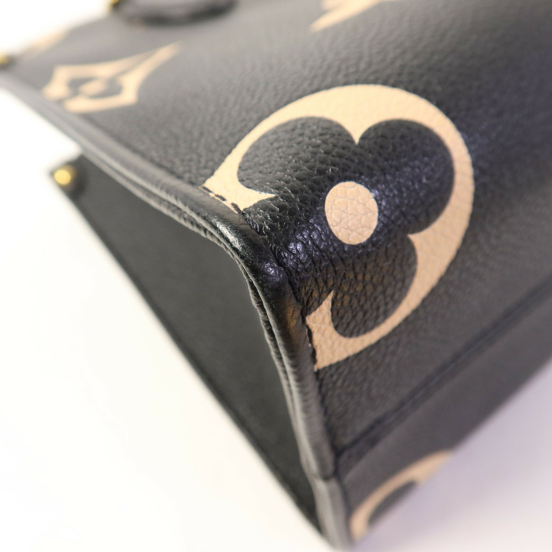 LOUIS VUITTON Monogram Empreinte On The Go PM金扣手挽肩背兩用袋-14