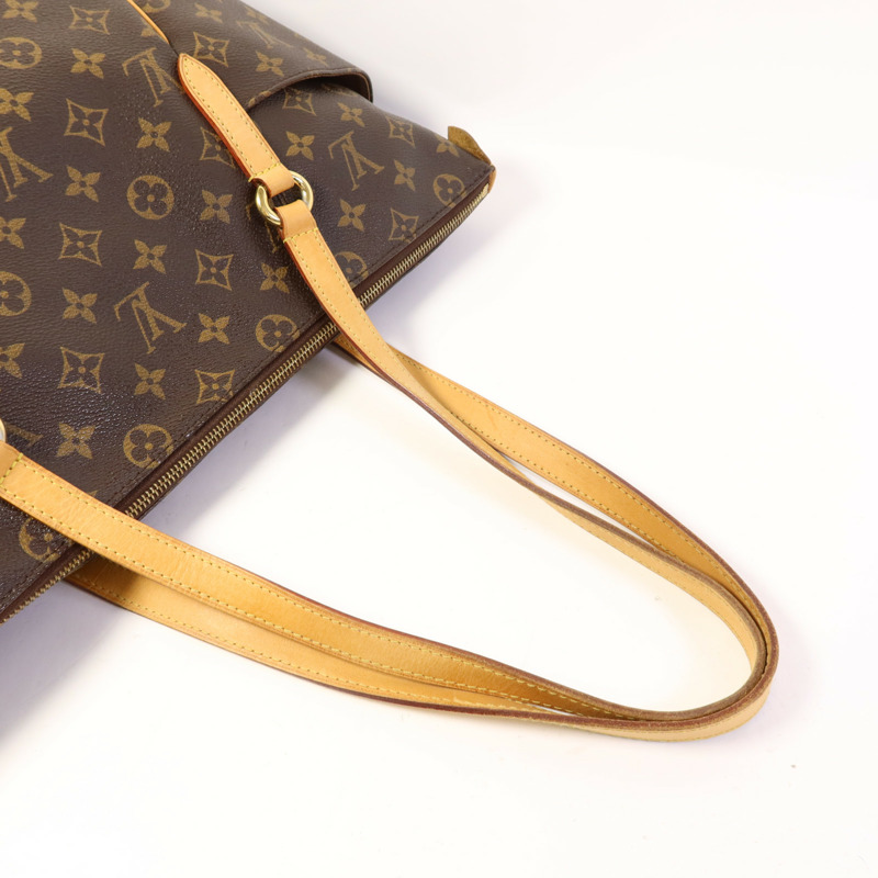 LOUIS VUITTON Monogram Totally MM金扣肩背袋-4