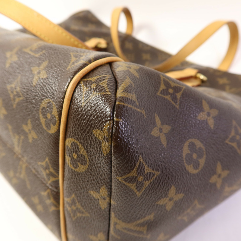 LOUIS VUITTON Monogram Totally MM金扣肩背袋-12