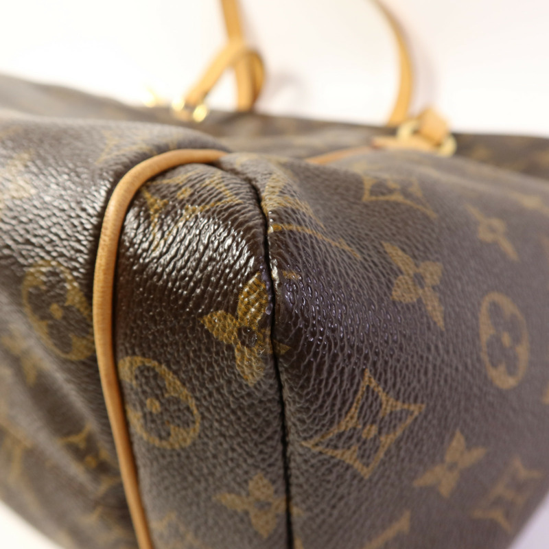 LOUIS VUITTON Monogram Totally MM金扣肩背袋-14