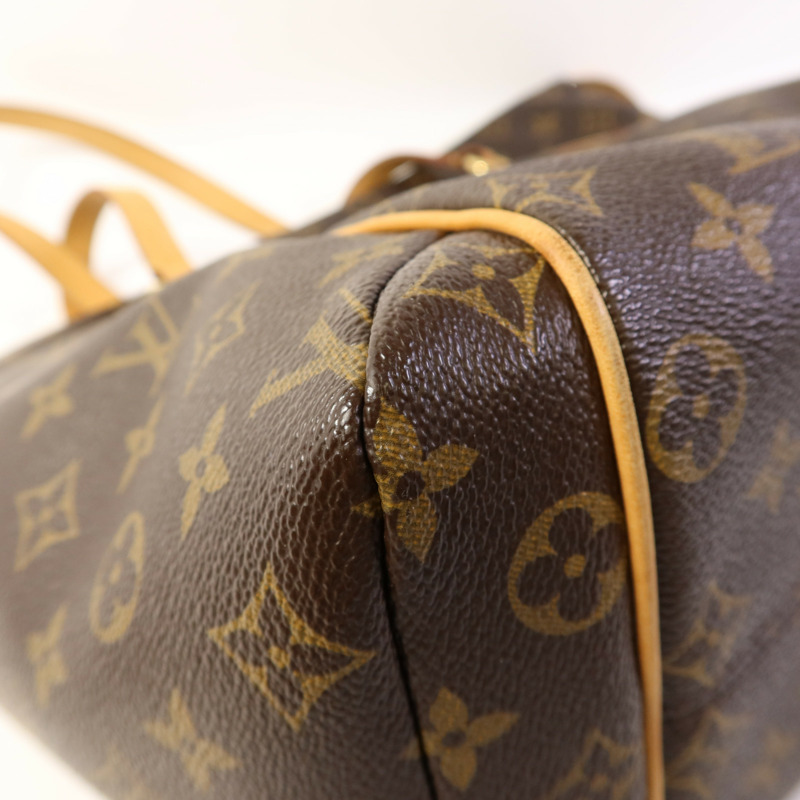 LOUIS VUITTON Monogram Totally MM金扣肩背袋-15