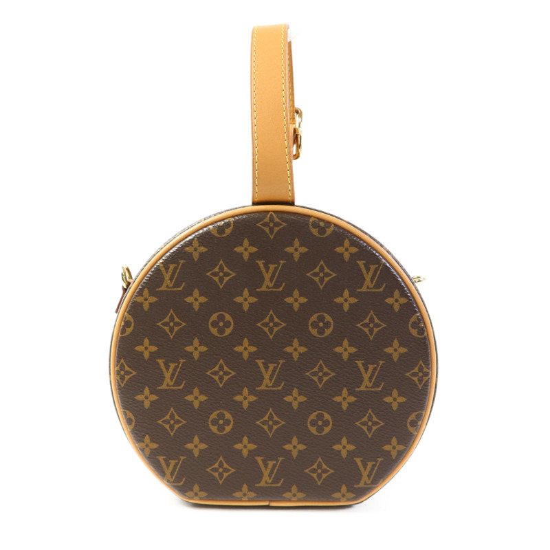 LOUIS VUITTON Monogram Petite Boite Chapeau金扣手挽肩背兩用袋-1