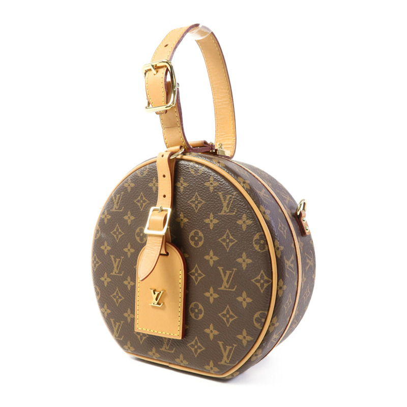 LOUIS VUITTON Monogram Petite Boite Chapeau金扣手挽肩背兩用袋-2