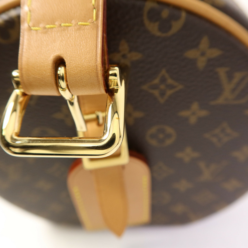 LOUIS VUITTON Monogram Petite Boite Chapeau金扣手挽肩背兩用袋-9