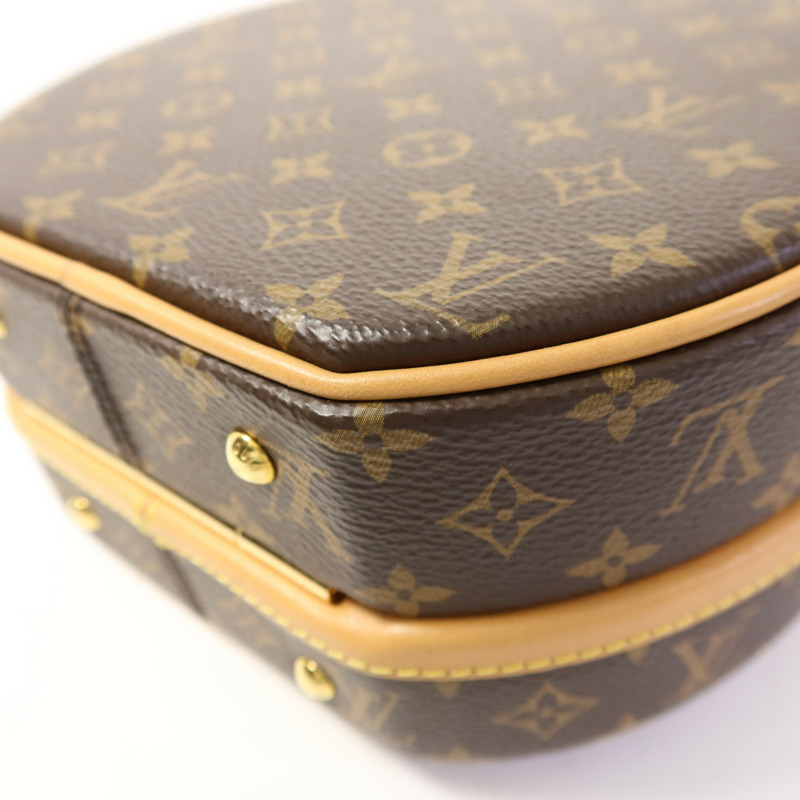 LOUIS VUITTON Monogram Petite Boite Chapeau金扣手挽肩背兩用袋-14