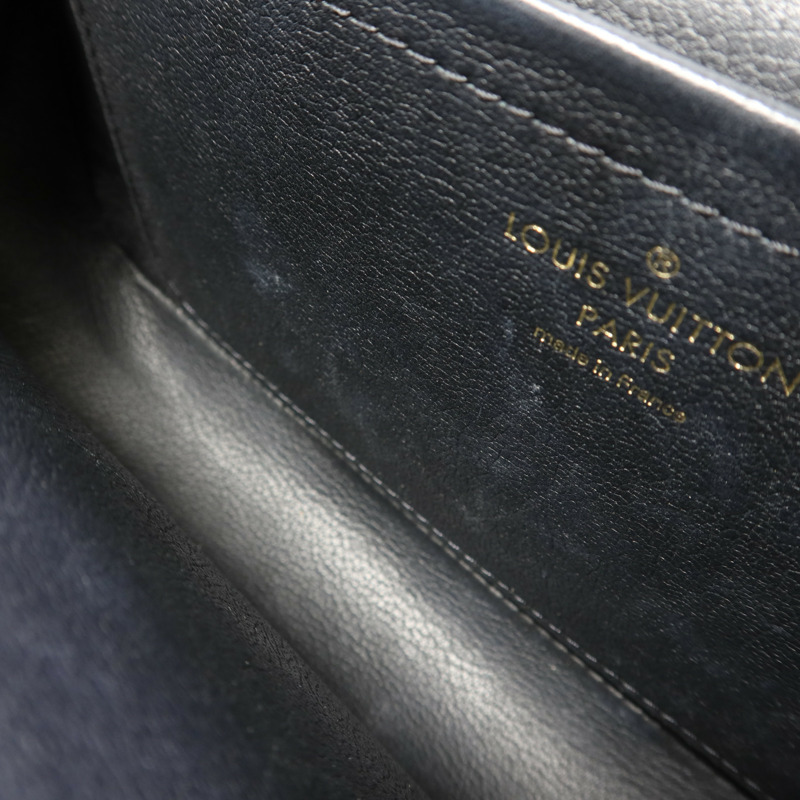 LOUIS VUITTON Monogram Marceau金扣肩背袋棕色-11