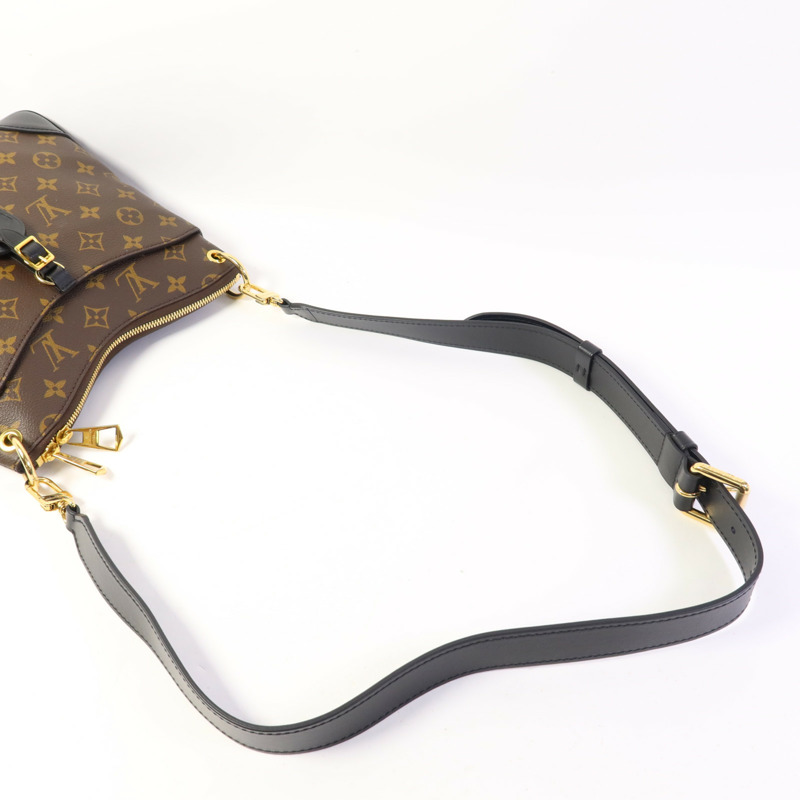 LOUIS VUITTON Monogram Odeon PM金扣肩背袋-4