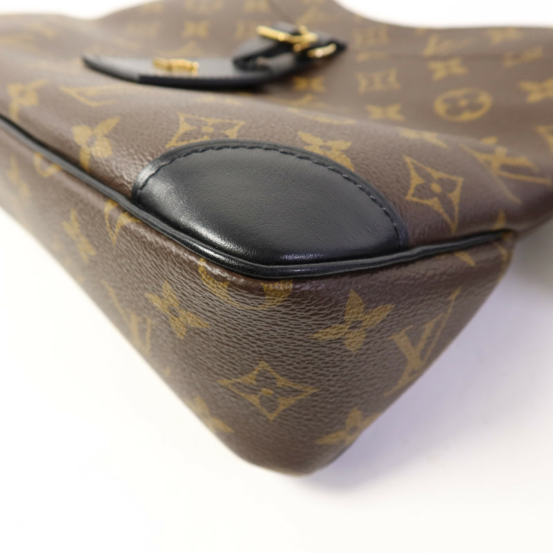 LOUIS VUITTON Monogram Odeon PM金扣肩背袋-12