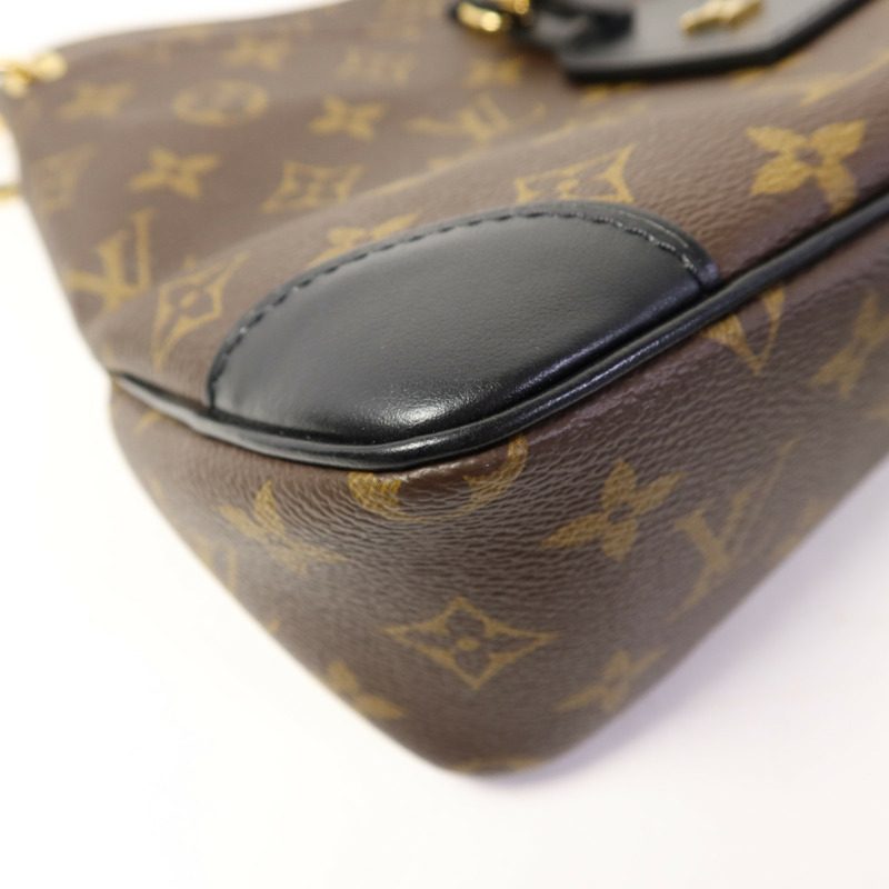 LOUIS VUITTON Monogram Odeon PM金扣肩背袋-13