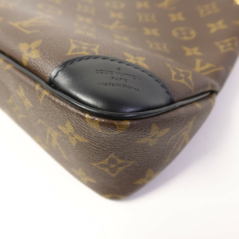 LOUIS VUITTON Monogram Odeon PM金扣肩背袋-14