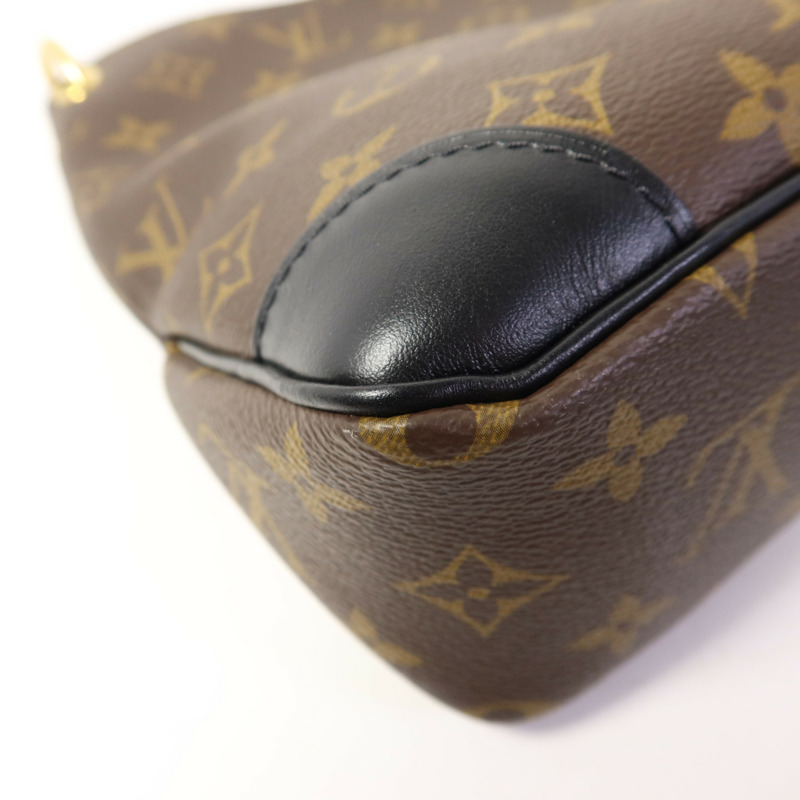 LOUIS VUITTON Monogram Odeon PM金扣肩背袋-15