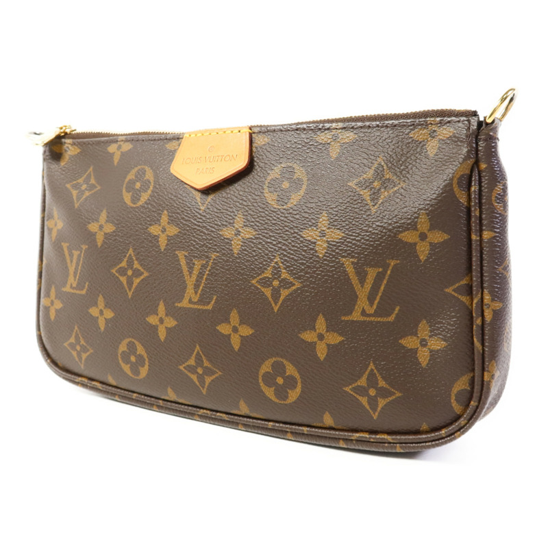 LOUIS VUITTON Monogram Multi Pochette Accessoires金扣肩背袋-2