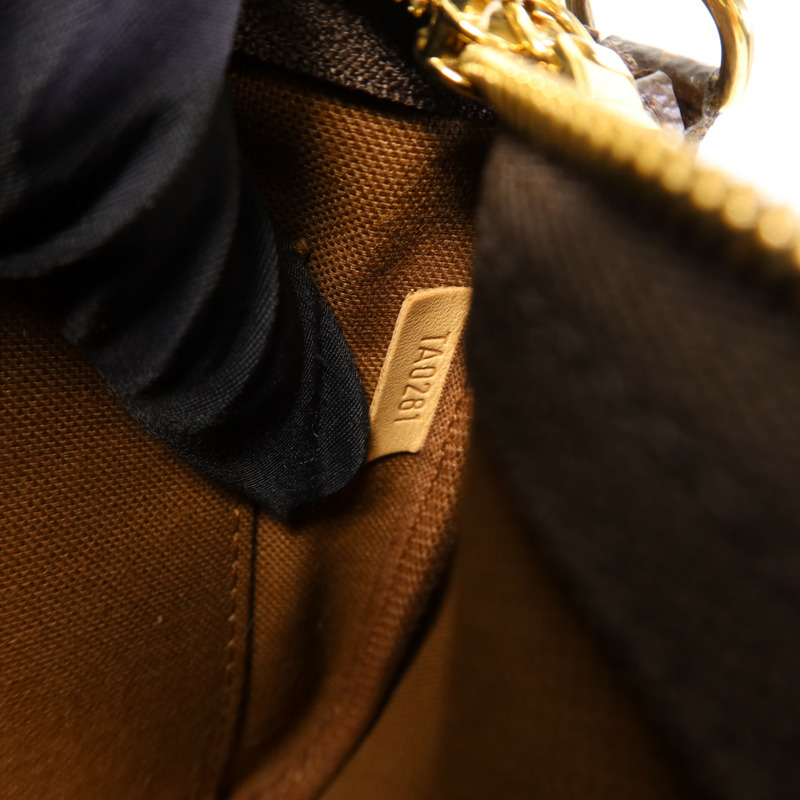 LOUIS VUITTON Monogram Multi Pochette Accessoires金扣肩背袋-8
