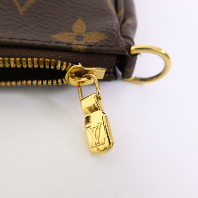 LOUIS VUITTON Monogram Multi Pochette Accessoires金扣肩背袋-9