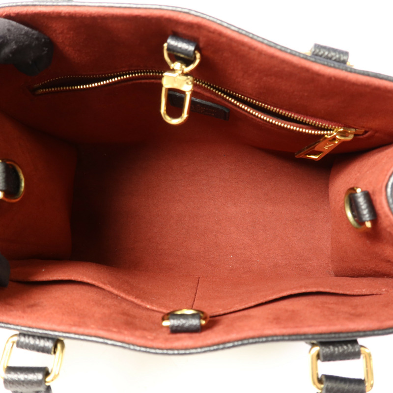 LOUIS VUITTON Monogram Empreinte On The Go PM金扣手挽肩背兩用袋-5