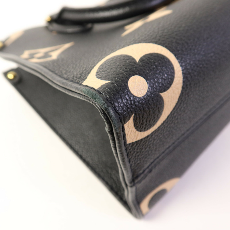 LOUIS VUITTON Monogram Empreinte On The Go PM金扣手挽肩背兩用袋-12