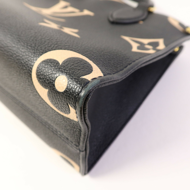 LOUIS VUITTON Monogram Empreinte On The Go PM金扣手挽肩背兩用袋-13