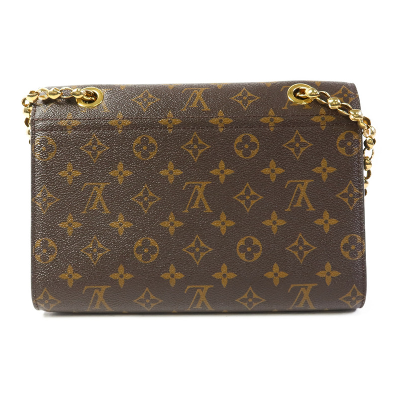 LOUIS VUITTON Monogram Victoire金扣鏈帶肩背袋-1