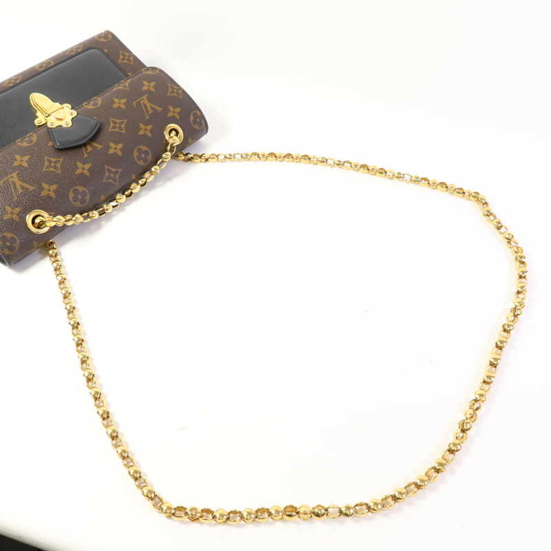 LOUIS VUITTON Monogram Victoire金扣鏈帶肩背袋-4