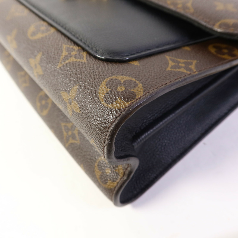 LOUIS VUITTON Monogram Victoire金扣鏈帶肩背袋-15