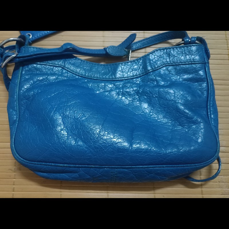 Balenciaga 巴黎世家 機車包(小) 237203 肩背包 側背包 8成新 有使用痕跡-1