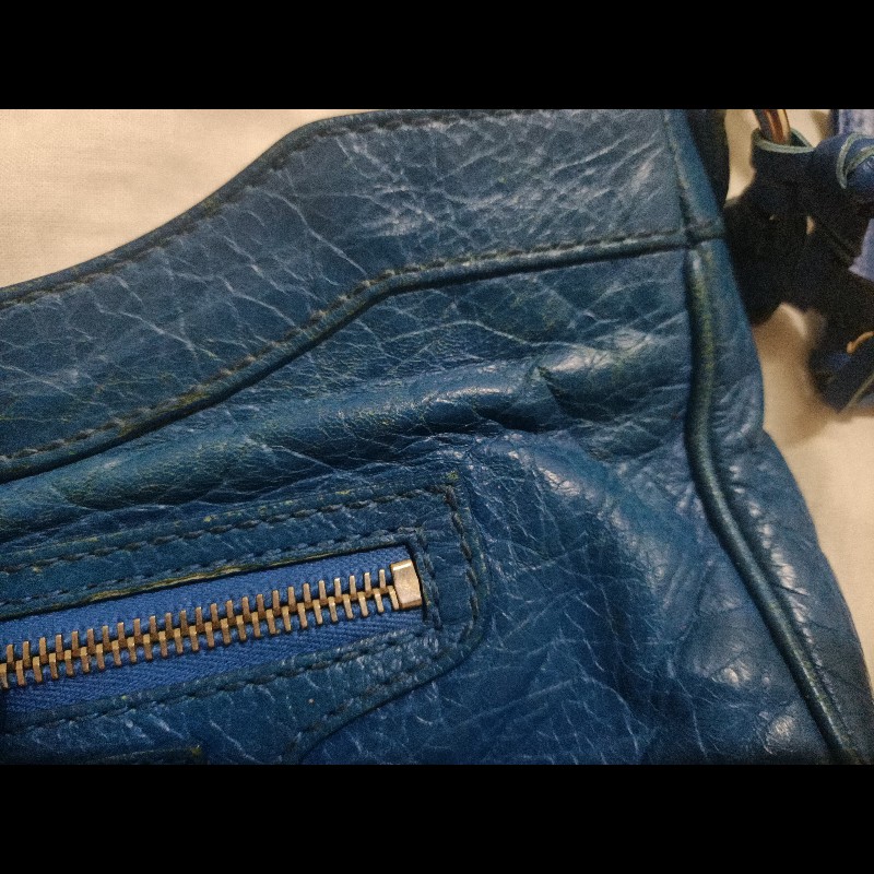 Balenciaga 巴黎世家 機車包(小) 237203 肩背包 側背包 8成新 有使用痕跡-15