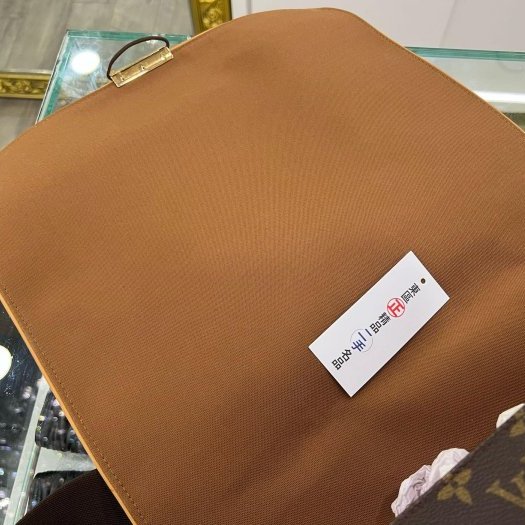 東區正精品㊣ LV M45257 原花彈力繩釦翻蓋王建民包斜背包 RZ5716-4