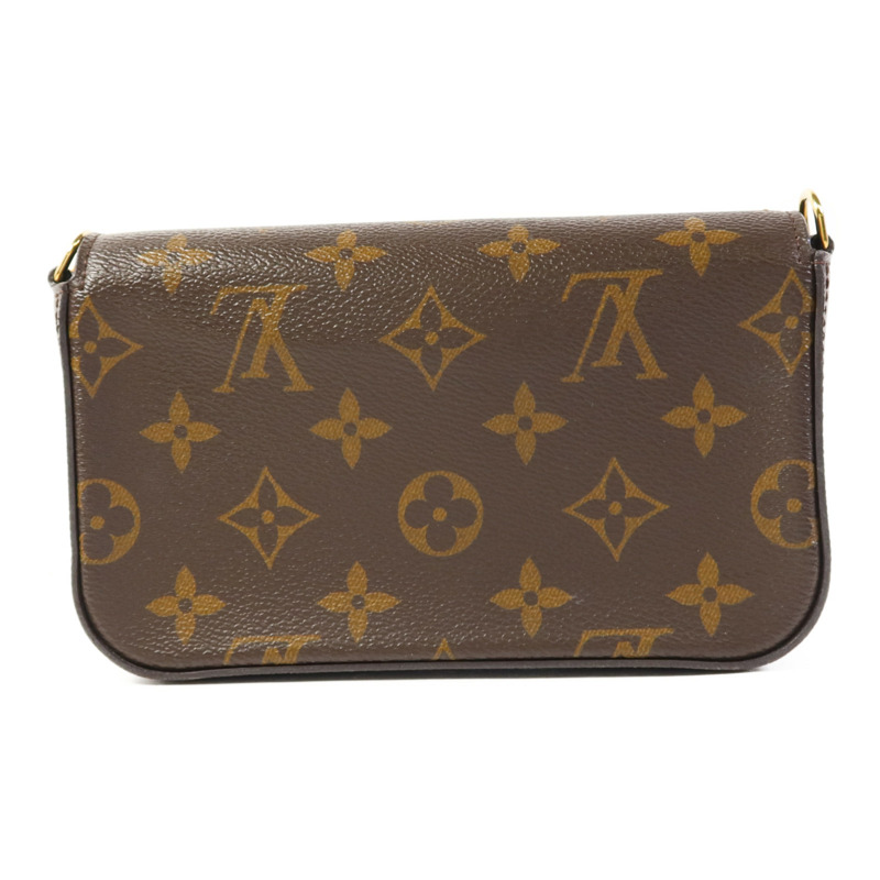 LOUIS VUITTON Monogram Felicie Strap & Go金扣肩背袋-3