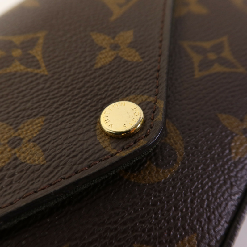LOUIS VUITTON Monogram Felicie Strap & Go金扣肩背袋-8