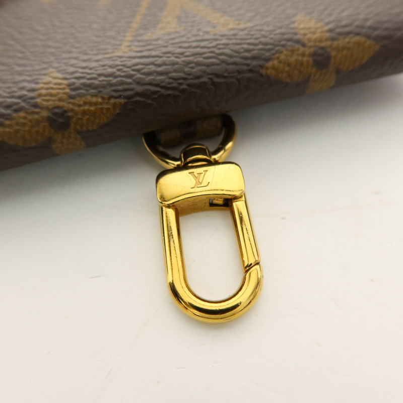 LOUIS VUITTON Monogram Felicie Strap & Go金扣肩背袋-13