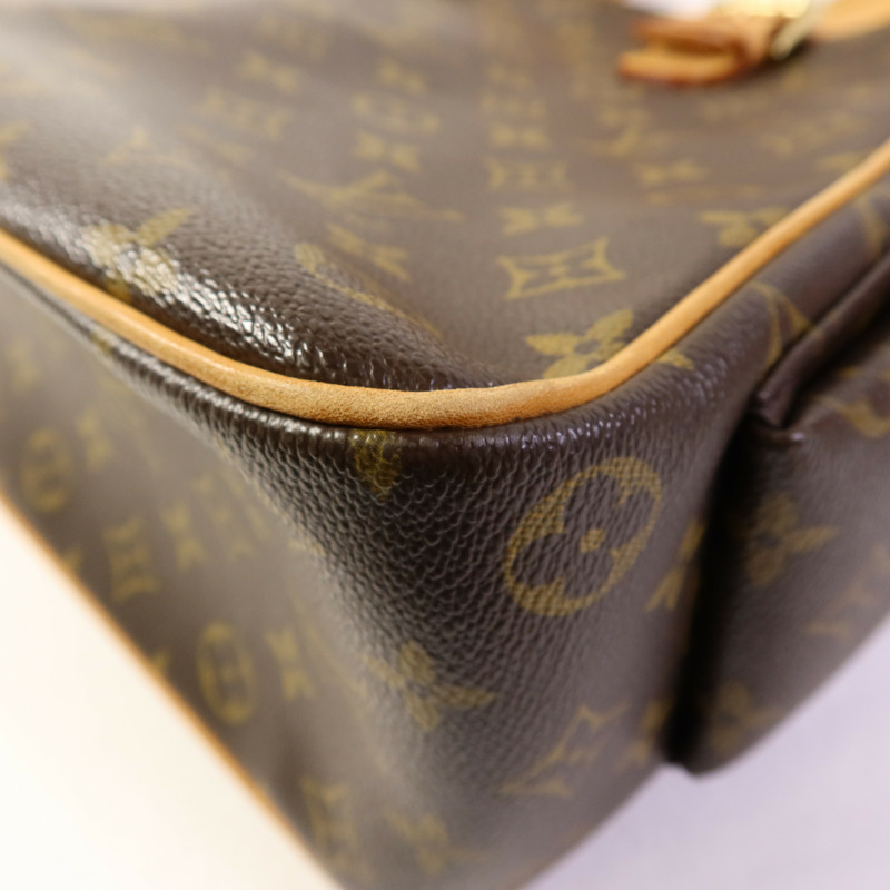 LOUIS VUITTON Monogram Multipli Cite金扣肩背袋-13