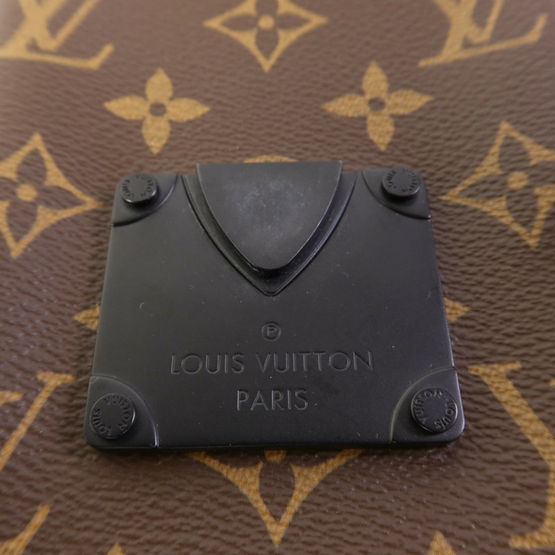 LOUIS VUITTON Monogram Macassar S-Lock肩背袋-7
