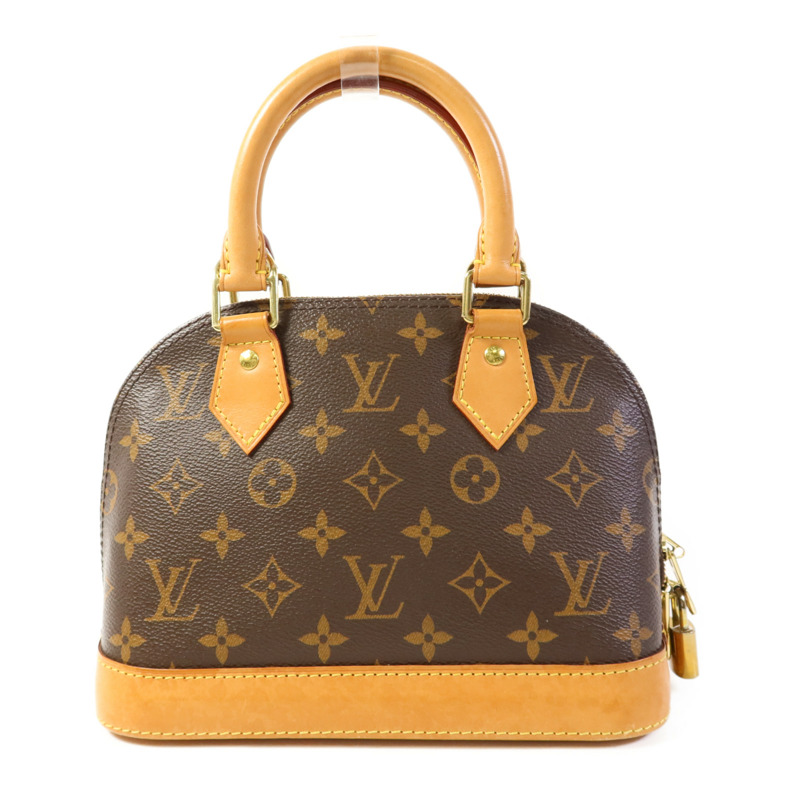 LOUIS VUITTON Monogram Alma BB金扣手挽肩背兩用袋-2