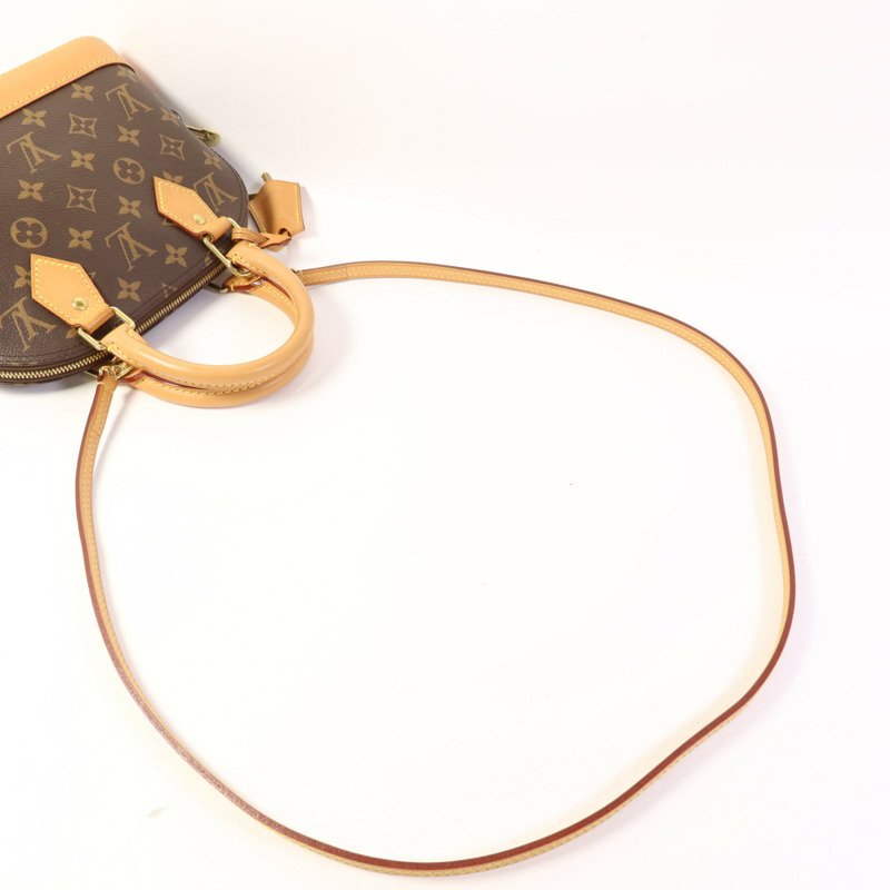 LOUIS VUITTON Monogram Alma BB金扣手挽肩背兩用袋-4
