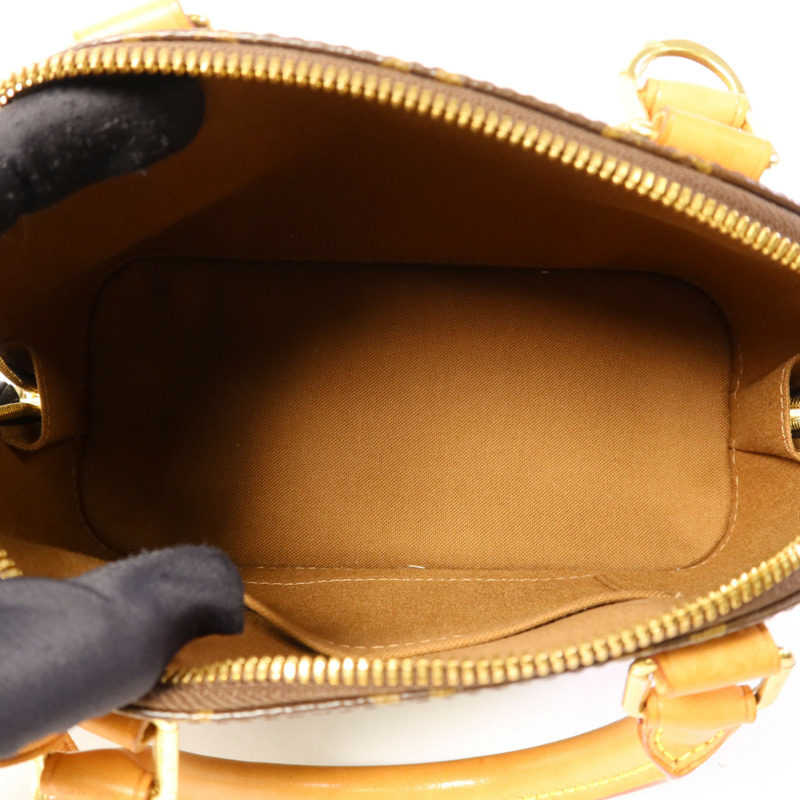 LOUIS VUITTON Monogram Alma BB金扣手挽肩背兩用袋-5