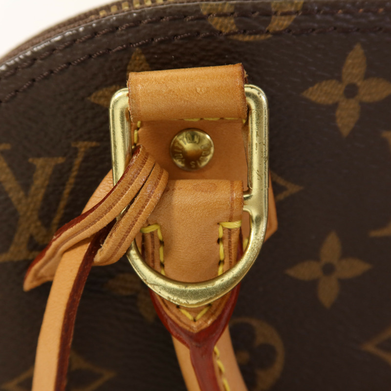 LOUIS VUITTON Monogram Alma BB金扣手挽肩背兩用袋-12