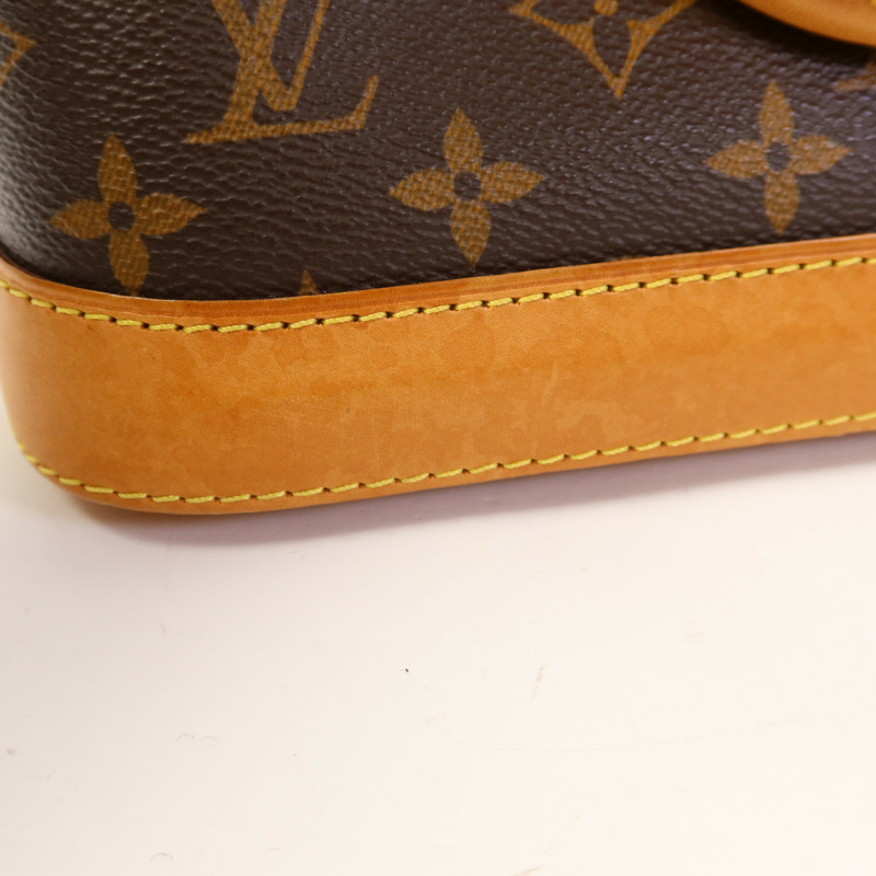 LOUIS VUITTON Monogram Alma BB金扣手挽肩背兩用袋-17