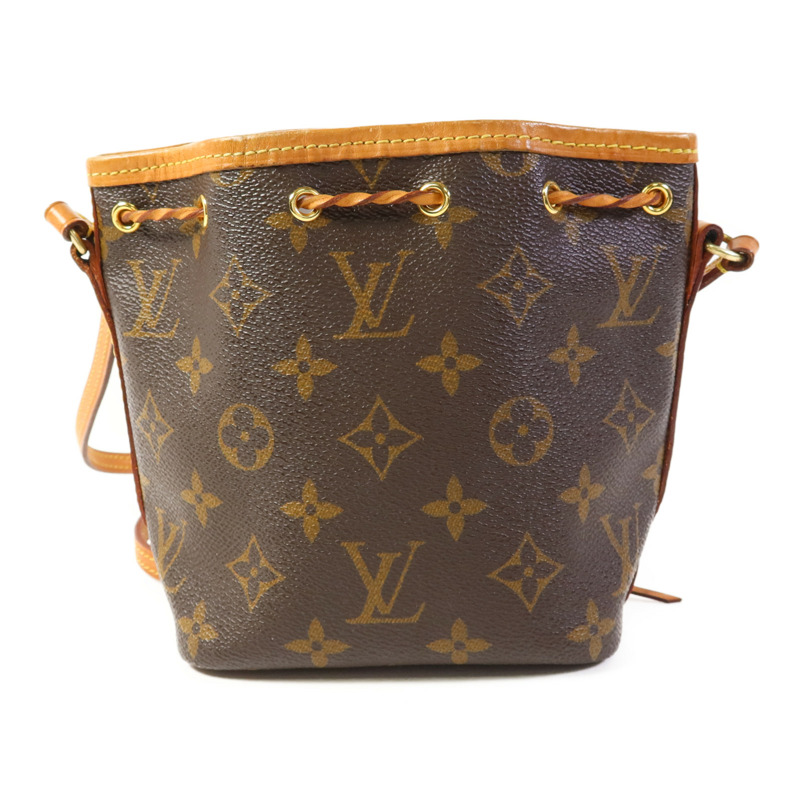 LOUIS VUITTON Monogram Nano Noe金扣肩背袋-2