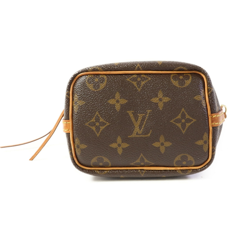 LOUIS VUITTON Monogram Nano Noe金扣肩背袋-3