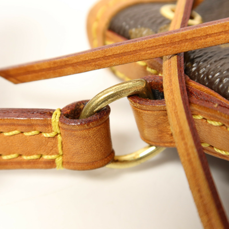 LOUIS VUITTON Monogram Nano Noe金扣肩背袋-9