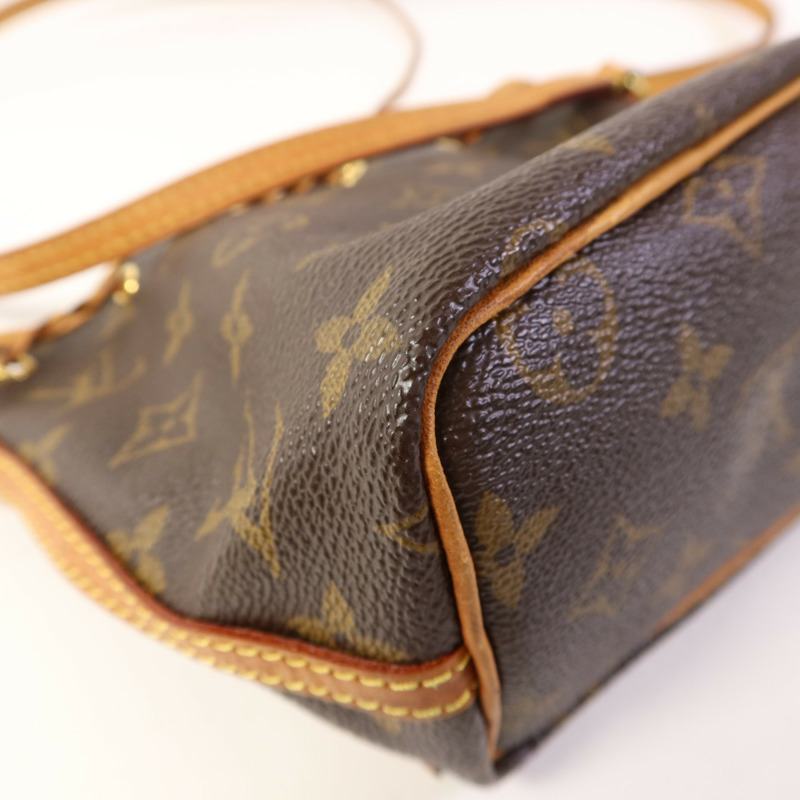 LOUIS VUITTON Monogram Nano Noe金扣肩背袋-13