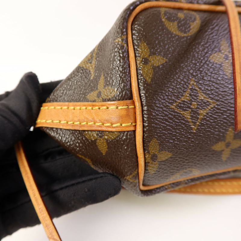 LOUIS VUITTON Monogram Nano Noe金扣肩背袋-20